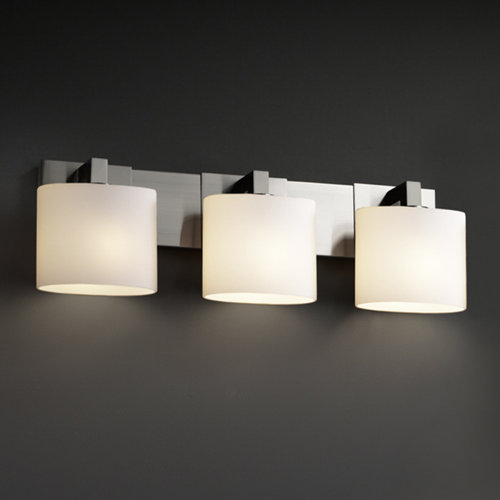 Justice Design Group Fusion Modular 3 Light Bath Vanity 