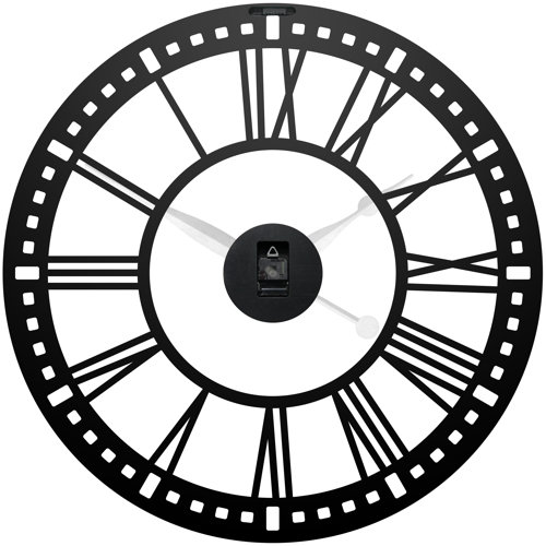 Infinity Instruments Abbey 38" XXL Wall Clock & Reviews Wayfair