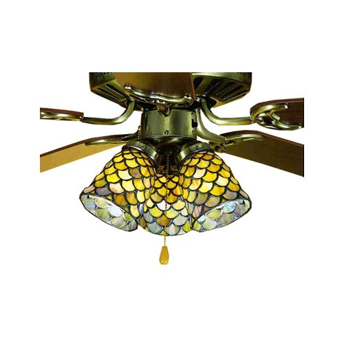 Meyda Tiffany 4 Tiffany Glass Bell Ceiling Fan Fitter Shade And Reviews Wayfair 1399