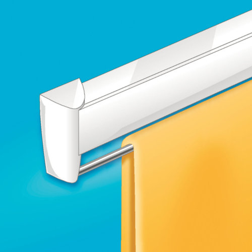 LEIFHEIT Telegant 70 Retractable Wall Mount Clothes Drying Rack with