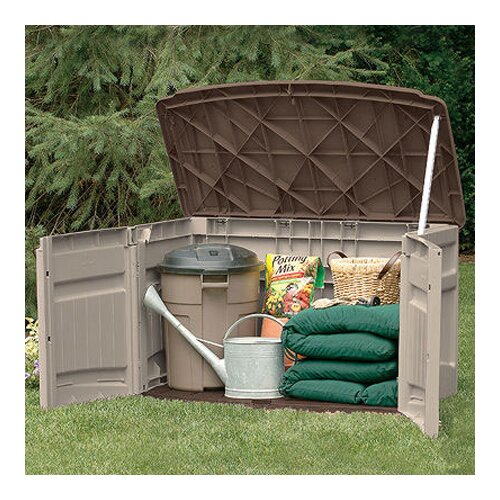 Suncast 4.5ft. W x 29.5in. D Resin Tool Shed