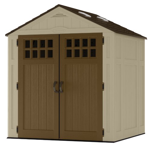 Everett 6 Ft. W x 5 Ft. D Resin Storage Shed  Wayfair