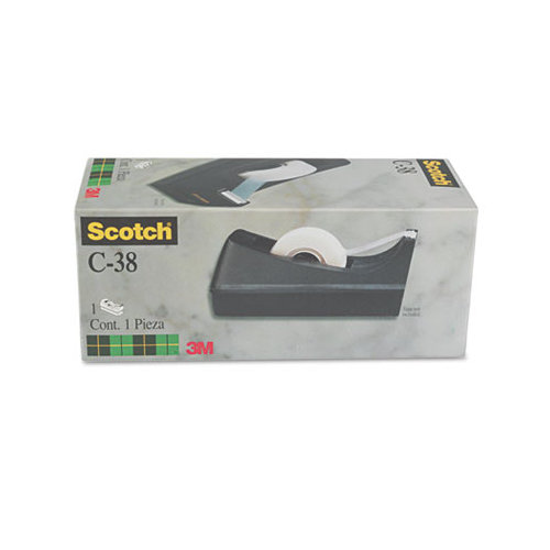 Scotch-Brite™ Desktop Tape Dispenser, 1" Core, Weighted Non-Skid Base