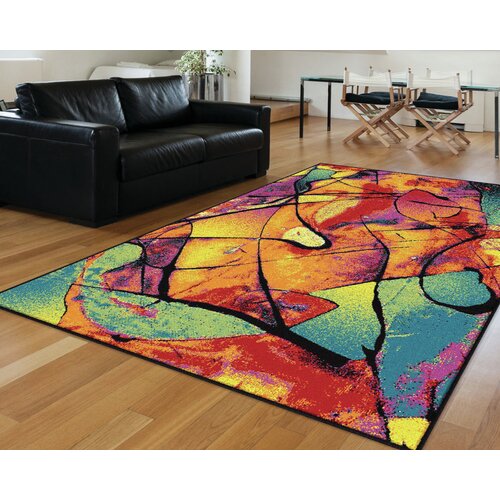 Symphony Abstract Area Rug Wayfair 5929