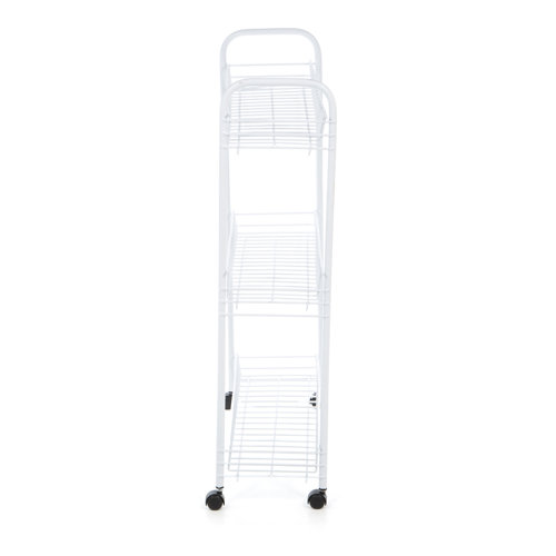 Honey Can Do 31.3" 3 Tier Rolling Household Cart & Reviews Wayfair