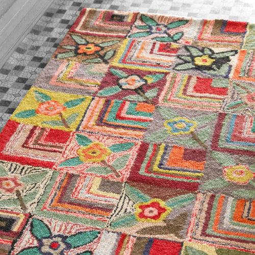 Dash and Albert Rugs Gypsy Rose Wool Hooked Rug & Reviews Wayfair
