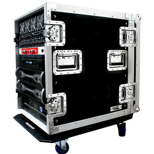 Road Ready Cases Deluxe Amplifier Rack System Case