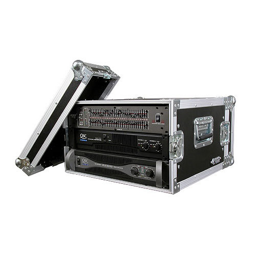 Road Ready Cases Deluxe Amplifier Rack System Case
