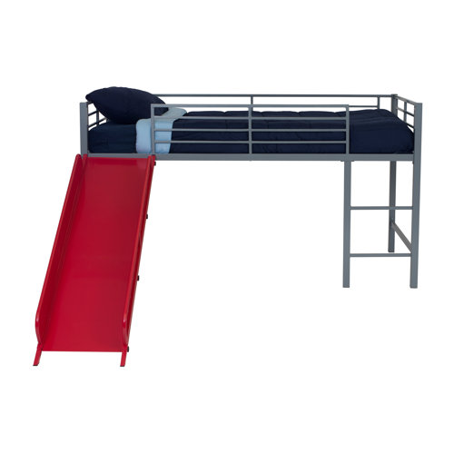 DHP Fantasy Junior Twin Loft Bed with Slide & Reviews Wayfair