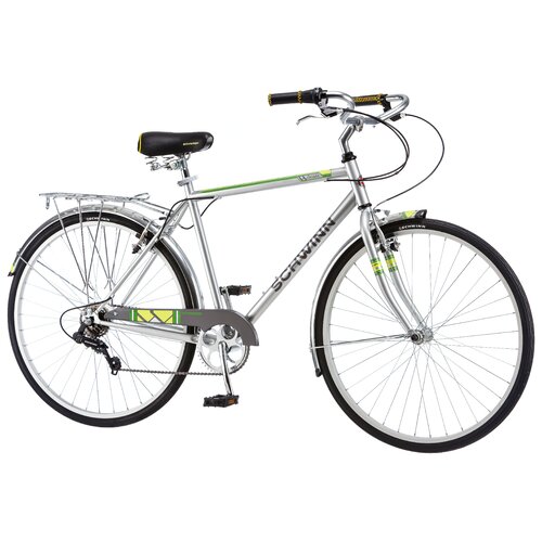 schwinn men's wayfarer 7 speed hybrid bike