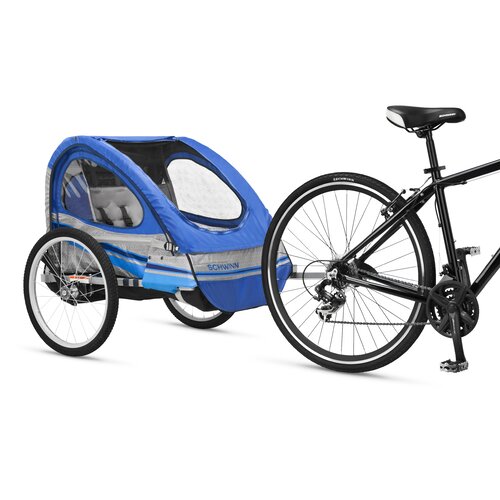 Schwinn Trailblazer Double Jogging Stroller Bike Trailer & Reviews