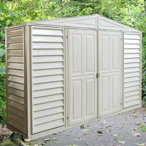  Products Woodbridge 10.5 Ft. W x 3 Ft. D Vinyl Resin Tool Shed