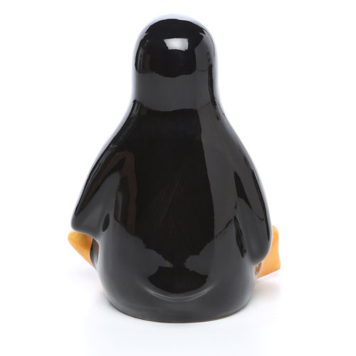 Animated Clocks La Penguin Table/Desk Clock & Reviews Wayfair