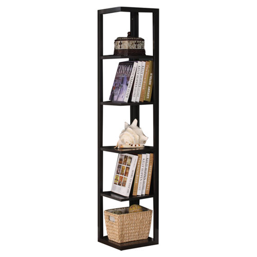 InRoom Designs 64" Corner Bookcase & Reviews Wayfair