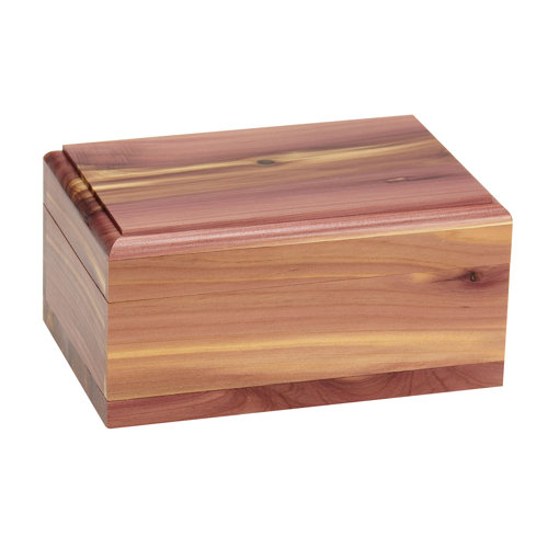 Simple Cedar Keepsake Box Wayfair