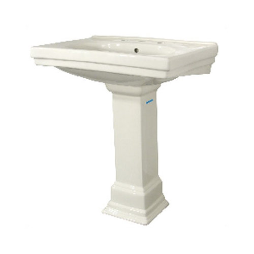 Foremost Structure Bathroom Sink and Pedestal Set & Reviews Wayfair