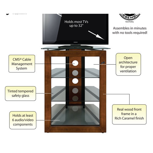Bello Audio Racks & Reviews Wayfair