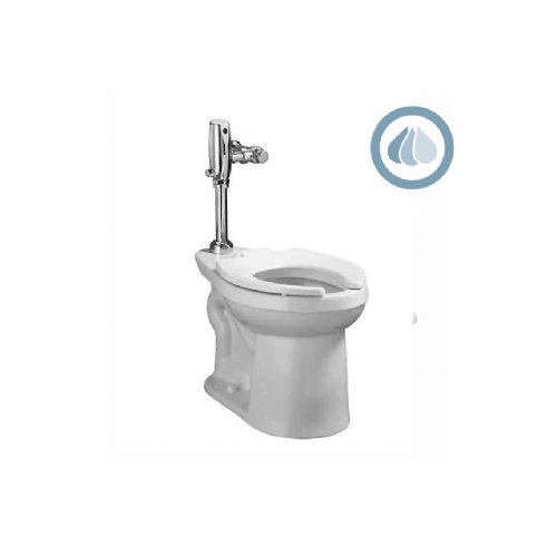 Toto High Efficiency Commercial Floor Mounted Flushometer 1.28 GPF