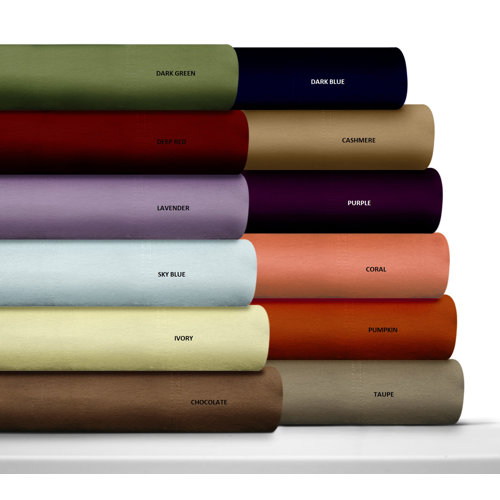 solid color flannel sheets