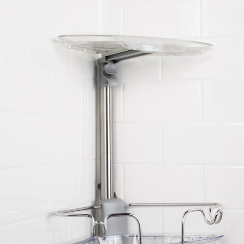 OXO Good Grip Slide and Lock Standing Shower Caddy & Reviews Wayfair