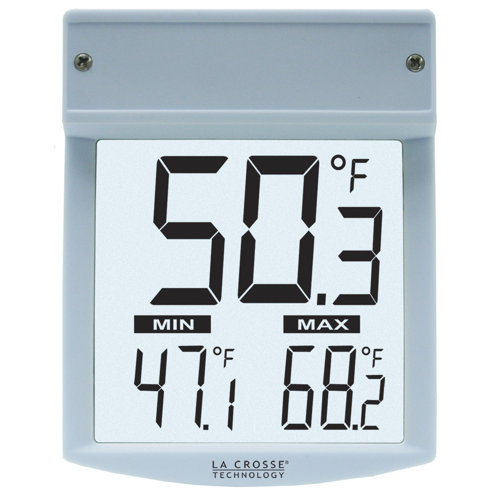 La Crosse Technology Outdoor Window Thermometer & Reviews Wayfair