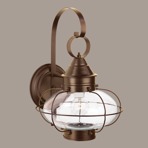 Norwell Lighting Cottage Onion 1 Light Wall Sconce & Reviews Wayfair