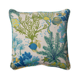 Splish Splash Corded Indoor/Outdoor Throw Pillow (Set of 2)