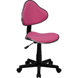 Student Mid Back Task Chair with Metal Accent Bands