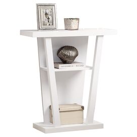 Hall Console Table in White