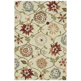 Genevieve Sienna/Cinnamon Spice Area Rug