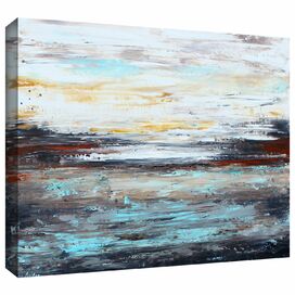 'Abstract Cold' by Jolina Anthony Painting Print on Canvas