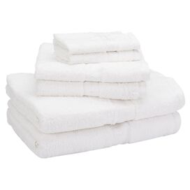 Egyptian Cotton 6 Piece Towel Set in Chocolate