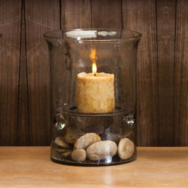Metal Flower Tabletop Fountain