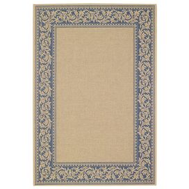 Woven Fisher Ticking Area Rug