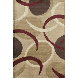 Capri Tex Brown & Beige Area Rug