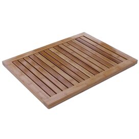 Bamboo Floor & Shower Mat