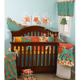 Gypsy 10 Piece Crib Bedding Set