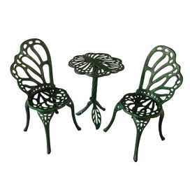 Twin Butterfly Bistro 3 Piece Set