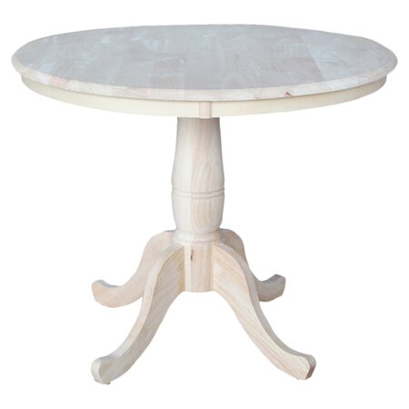 Maya Pedestal Dining Table in Natural
