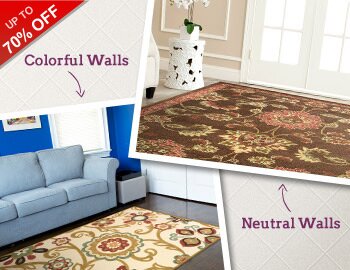 Buy Rugs for Every Wall Color!