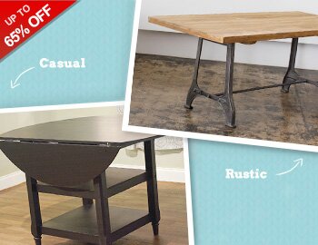 Buy Find Your Style: Dining Tables!