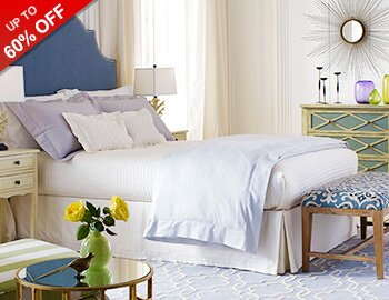 Look We Love: Blue & White Bedroom
