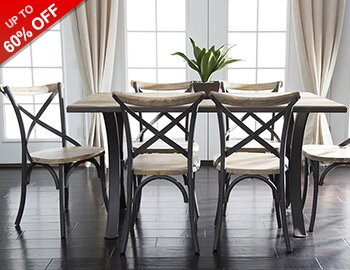 Buy Rustic & Refined Dining Room!