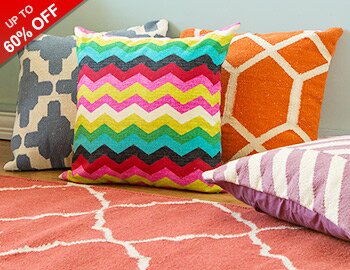 Buy Pattern Pop: Pillows, Poufs & More!