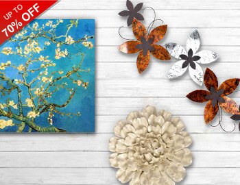 Buy Floral Wall Art & Decor!