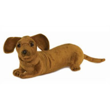 stuffed dachshund puppy