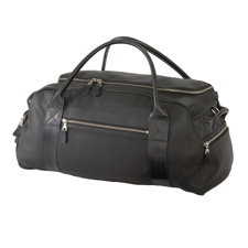 Mulholland BrothersDeerskin Leather Oval Weekener Duffel-image