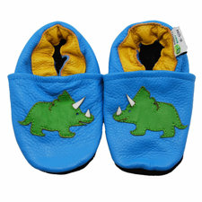 Augusta BabyTriceratops Soft Sole Leather Baby Shoes-image