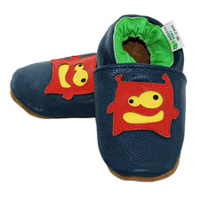 Augusta BabyLi\'l Monster Soft Sole Leather Baby Shoes-image