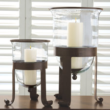 Simple Grande Hurricane Candle Holder